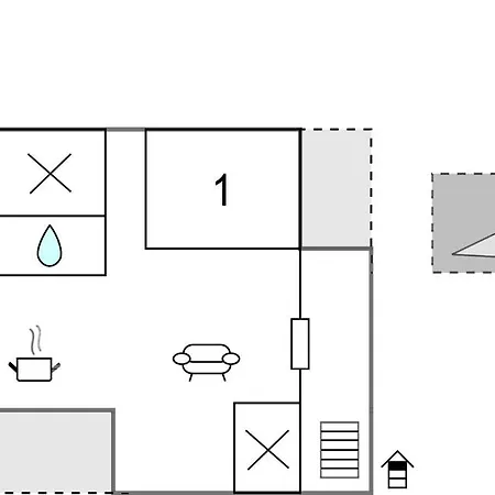 1 Bedroom Front In *